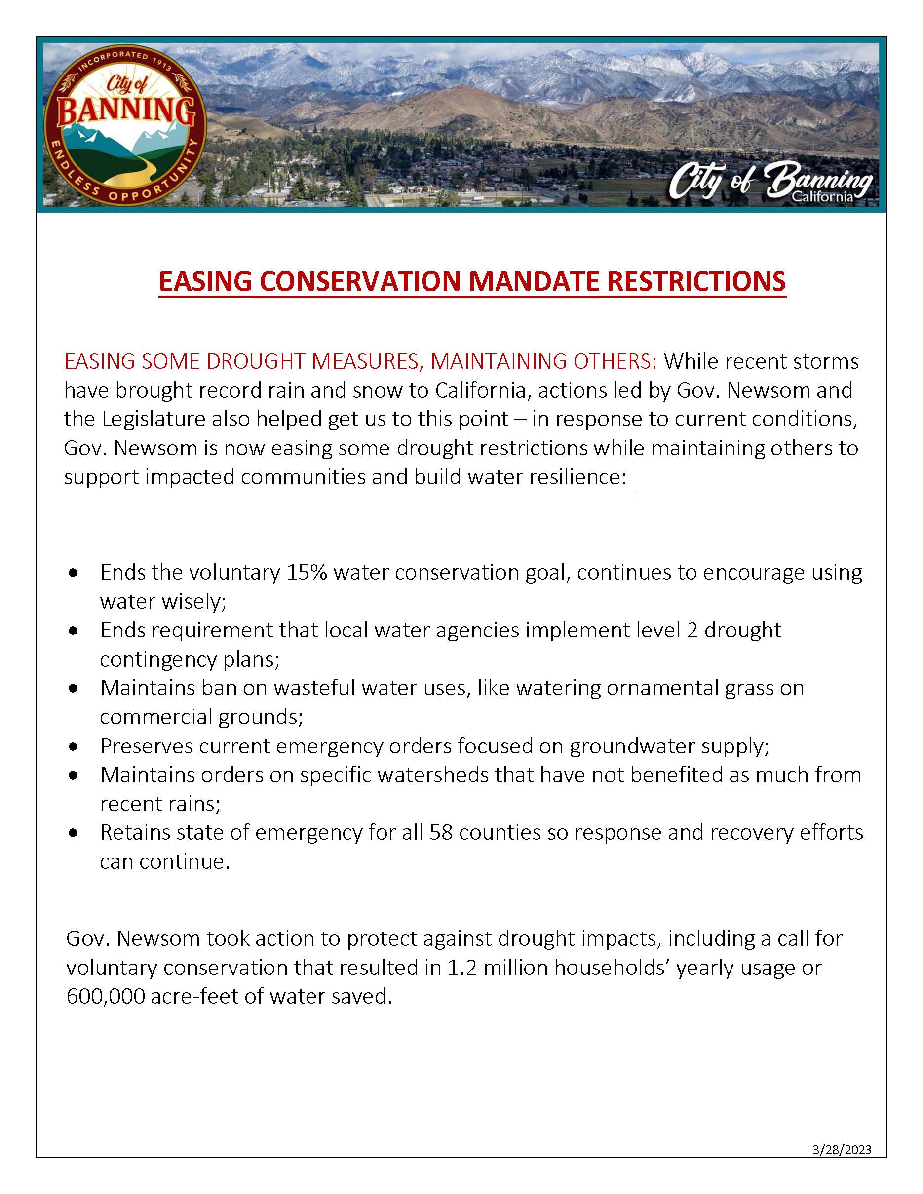 Conservation Outreach Revised 03.28.2023